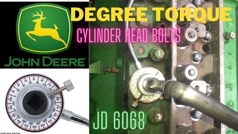 9 Drive Size 18. . John deere 2030 head bolt torque